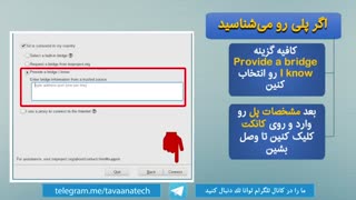 چگونه از پل، برای دورزدن فیلترینگ در تور استفاده کنیم؟