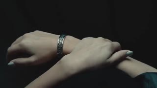 دستبند استیل النگویی (کاف) | C11