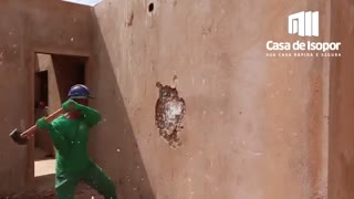 دیوار تری دی پنل . تست استحکام و مقاومت  در برابر ضربه