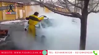 کارواش بخار نانو | تولید و فروش انواع دستگاه کارواش بخار - فیدار کلین