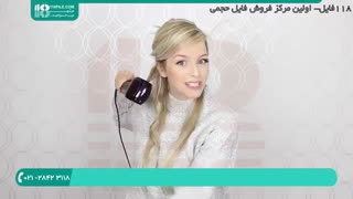 آموزش شینیون به روش ساده در منزل | 09130919448