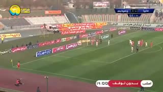 خلاصه بازی سایپا 0 - پرسپولیس 2 (هفته پانزدهم لیگ برتر ایران)