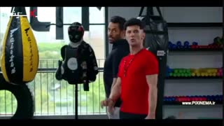 سریال ساخت ایران دو ، سکانس مبارزه جمشید (محمدرضا گلزار) و حریف چینی