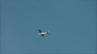 پرواز زیبای هواپیمای کنترلی Discovery 1460mm ساخت شرکت ST Model/ایستگاه پرواز