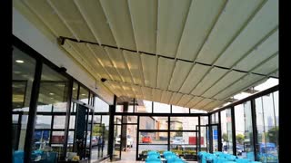 حقانی 09380039391-سقف متحرک رستوران- فروش سقف برقی کافی شاپ