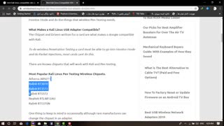 چه کارت شبکه ای برای کالی لینوکس و تست نفوذ مناسب است