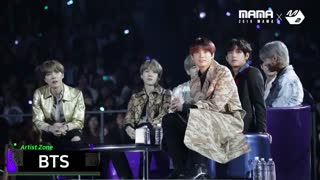 ویدیوی کامل Artist Zone از BTS در مراسم MAMA