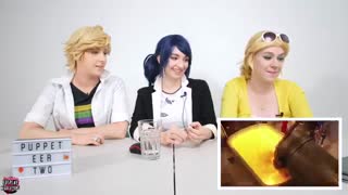 Cosplayers React to Miraculous Ladybug - Puppeteer 2 