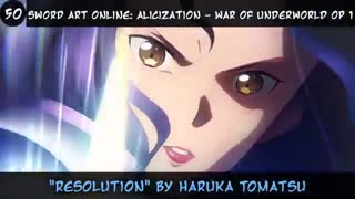 Top 100 Anime Openings of 2019