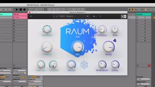 پلاگین ریورب حرفه ای و رایگان RAUM