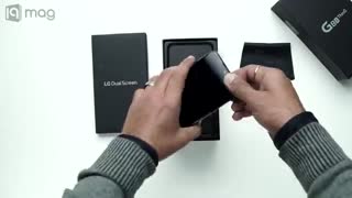 جعبه گشایی LG G8X ThinQ