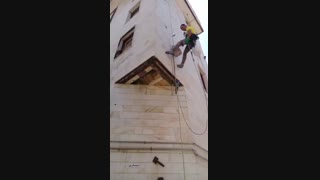 نماشویی با راپل، 353 52 52 0912شستن نمای ساختمان، کار در ارتفاع،