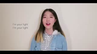 کاور انگلیسی اهنگ lights