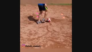 آموزش 3 تمرین  دریبل زنی